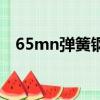 65mn彈簧鋼熱處理工藝（65mn彈簧鋼）