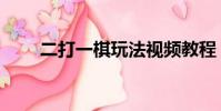 二打一棋玩法視頻教程(二打一棋)