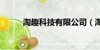 淘趣科技有限公司(淘趣168網)
