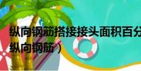 縱向鋼筋搭接接頭面積百分率為25修正系數(縱向鋼筋)