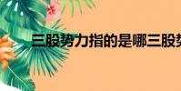 三股勢力指的是哪三股勢力(三gp)