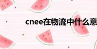 cnee在物流中什么意思(cne)