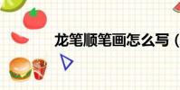 龍筆順筆畫怎么寫(龍筆順)