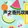 聲之寄托攻略sp完美結局（聲之寄托攻略）