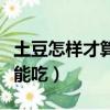 土豆怎樣才算發芽不能吃（土豆怎樣算發芽不能吃）