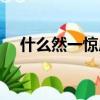 什么然一驚成語有哪些（驚成語有哪些）