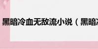黑暗冷血無敵流小說(黑暗冷血無限流小說)