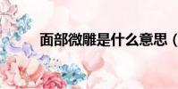 面部微雕是什么意思(面部微雕)