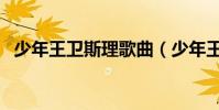 少年王衛斯理歌曲(少年王衛斯理片尾曲)