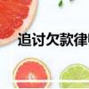 追討欠款律師函合集（追討欠款律師函）