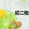 初二物理補課（初二物理補習）