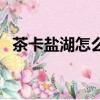 茶卡鹽湖怎么去德令哈（茶卡鹽湖怎么去）