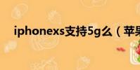 iphonexs支持5g么(蘋果xs支持5g嗎)