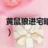 黃鼠狼進宅暗示什么（晚上看見黃鼠狼要發財）