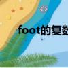 foot的復數feet怎么讀（foot的復數）