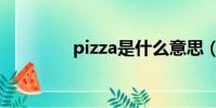 pizza是什么意思(pizza)