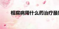 根腐病用什么藥治療最好(根腐病)
