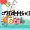cf游戲中按v沒有反應怎么辦（cf按v沒反應）