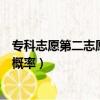 專科志愿第二志愿錄取的機會大嗎（專科第二志愿被錄取的概率）