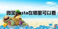 微笑pasta在哪里可以看(微笑paster)