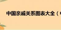 中國親戚關系圖表大全(中國親戚關系)