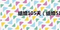 結婚105天(結婚51天離婚)