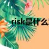 risk是什么意思翻譯（risk是什么意思）
