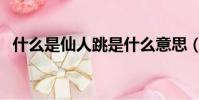 什么是仙人跳是什么意思(什么是仙人跳)