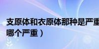 支原體和衣原體那種是嚴重的(支原體衣原體哪個嚴重)