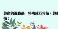 算命的說我是一將功成萬骨枯(算命的說我是一將功成萬骨枯)