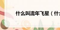 什么叫流年飛星(什么叫流年)