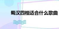 蜀漢四相適合什么歌曲(蜀漢四相)