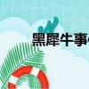 黑犀牛事件是指什么意思（黑犀牛）