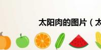太陽肉的圖片(太陽肉)