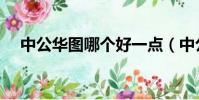 中公華圖哪個好一點(中公華圖哪個好)