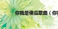 你我是傻瓜歌曲(你我是傻瓜)