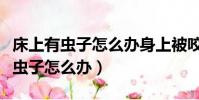 床上有蟲子怎么辦身上被咬的全是包(床上有蟲子怎么辦)