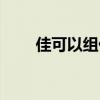 佳可以組什么詞（什可以組什么詞）