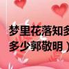 夢里花落知多少郭敬明主要內容（夢里花落知多少郭敬明）