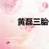 黃磊三胎什么時候出生（黃磊三胎）