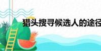 獵頭搜尋候選人的途徑(獵頭搜)