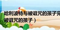 哈利波特與被詛咒的孩子完整版(哈利波特與被詛咒的孩子)