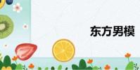 東方男模