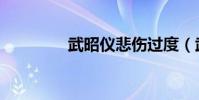 武昭儀悲傷過度(武昭儀)
