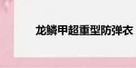 龍鱗甲超重型防彈衣(龍鱗甲)