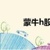 蒙牛h股（蒙牛股票代碼是多少）