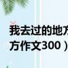 我去過的地方作文300字四年級（我去過的地方作文300）