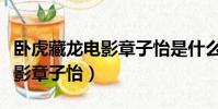 臥虎藏龍電影章子怡是什么形象(臥虎藏龍電影章子怡)