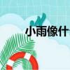 小雨像什么仿寫句子（小雨像什么）
