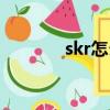 skr怎么讀英語（skr怎么讀）